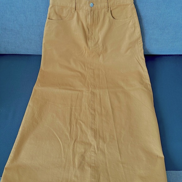 Muji  Chino A Line Skirt - Picture 4 of 11